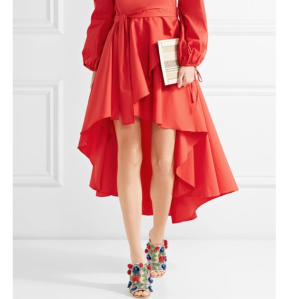 HP! Tory Burch Ellis Embroidered Leather Mule - Picture 2 of 8